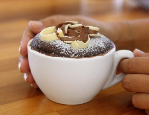 עוגת שוקולד חמה בדקה