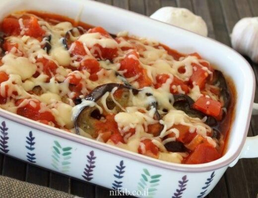 חצילים מוקרמים בתנור מעולה!