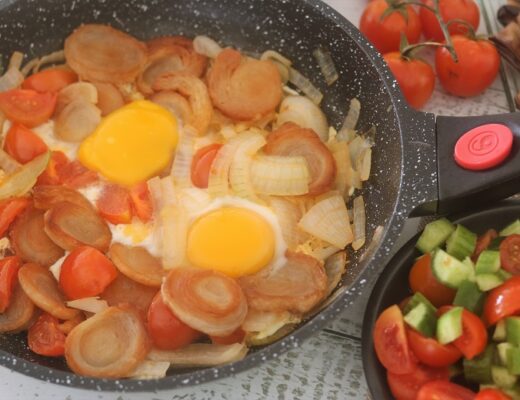 ארוחת ערב מפתיעה ביצת עין עם ג'חנון