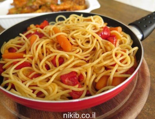 פסטה עם ירקות