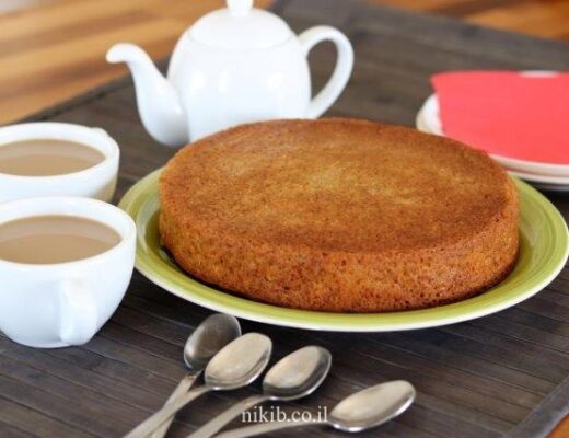 עוגת גזר וקינמון מעולה