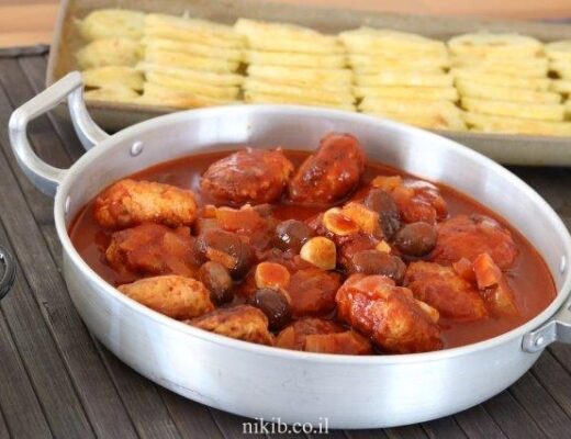 כדורי בשר עם ערמונים