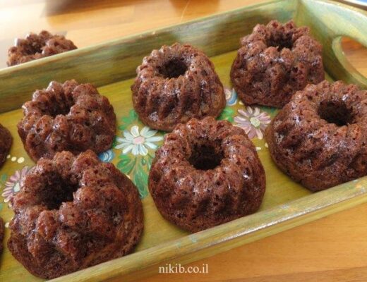 מאפינס שוקולד עשיר