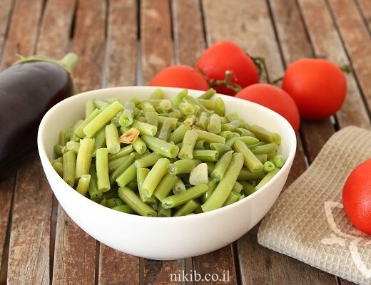 שעועית ירוקה מוקפצת