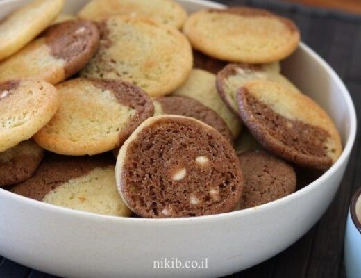 עוגיות שוקולד וניל