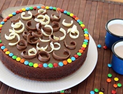 עוגת שוקולד רכה ועסיסית