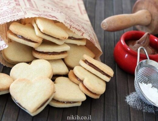 עוגיות סנדוויץ שוקולד