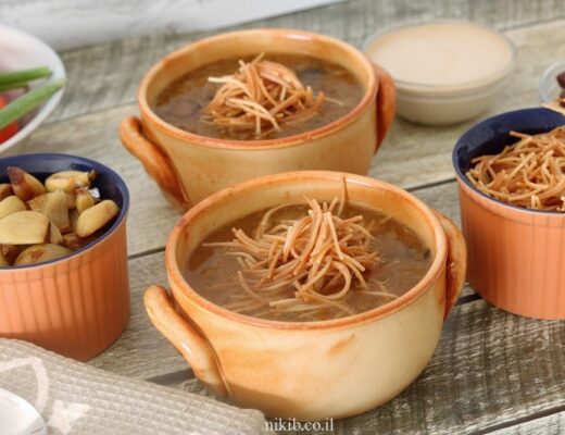 אטריות שחומות למרק