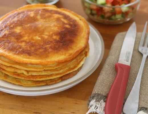 פנקייק תירס גדול