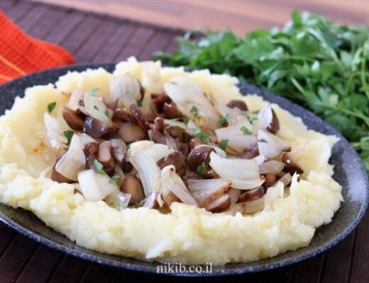 פירה עם ערמונים