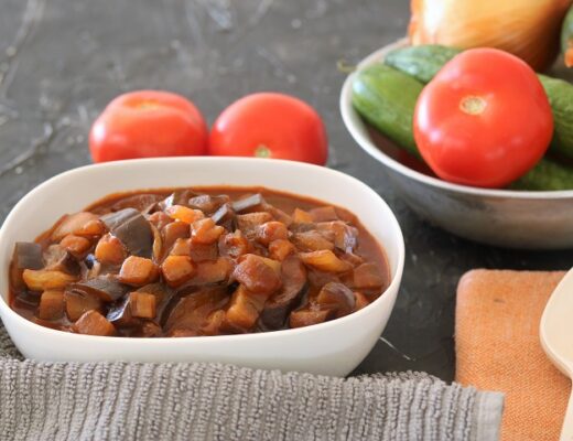 סלט חצילים מעולה