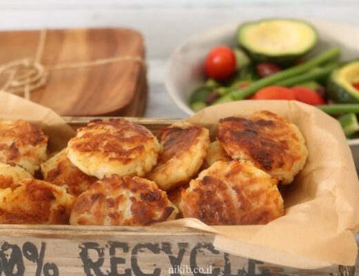 לביבות תפוחי אדמה אפויות