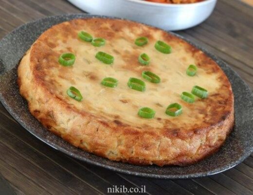 פשטידת בצל מהירה וטעימה