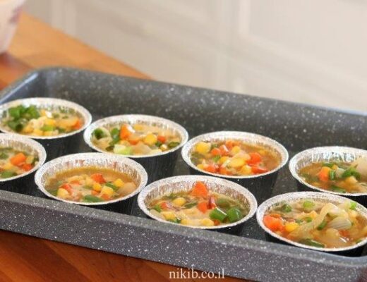 מאפינס ירקות עם פטנט!