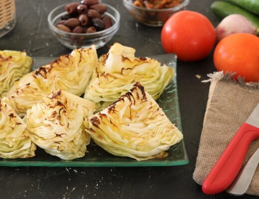 כרוב אפוי פריך ודיאטטי