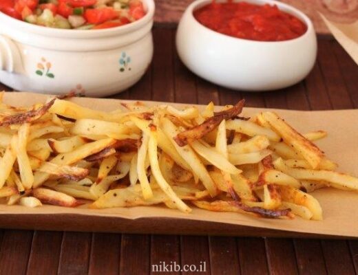 תפוחי אדמה דיאטטים בתנור