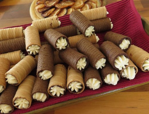 גלילי ופל ממולאים