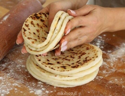 לחם במחבת עם קמח ללא גלוטן