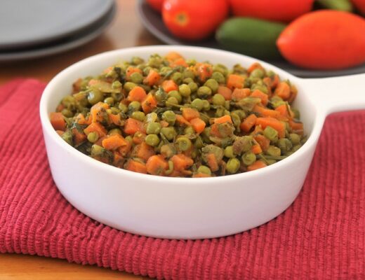 אפונה וגזר מרוקאי