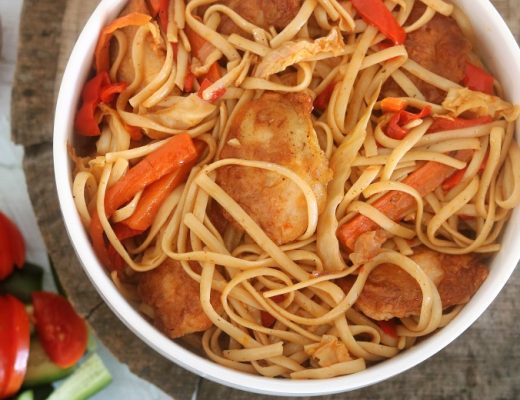 פסטה עם רצועות חזה עוף מתכון פגז עם סוד קטן