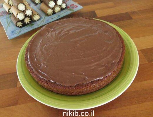 עוגת שוקולית קוקוס