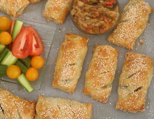 בורקס תפוחי אדמה ופטריות