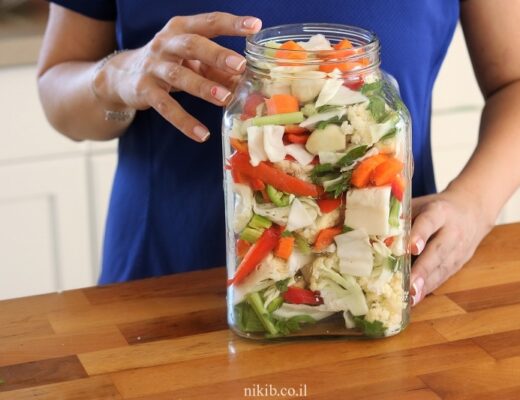 ירקות מוחמצים ביתיים