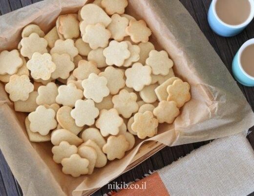 עוגיות חמאה וקוקוס