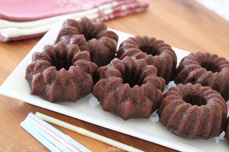 מתכון מאפינס שוקולד פרווה