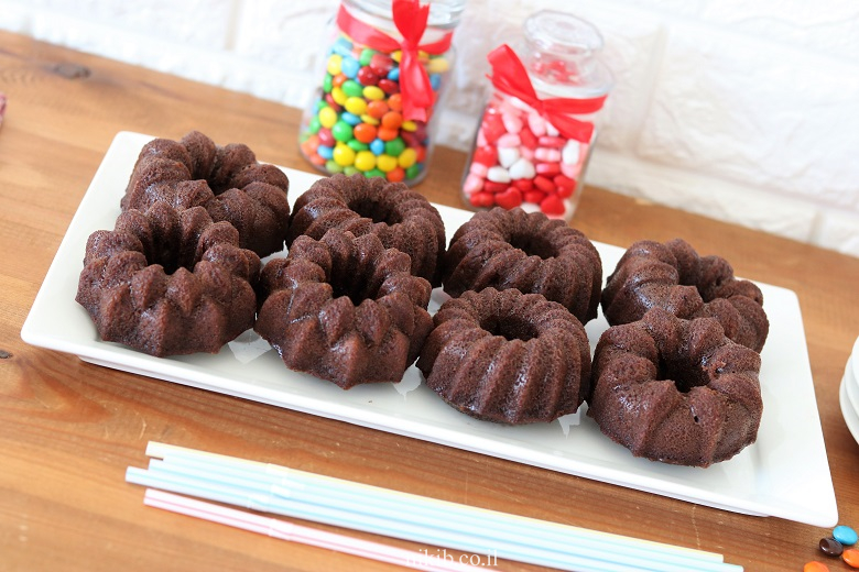 מתכון מאפינס שוקולד פרווה