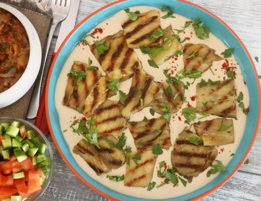 חציל בטחינה של חתונות