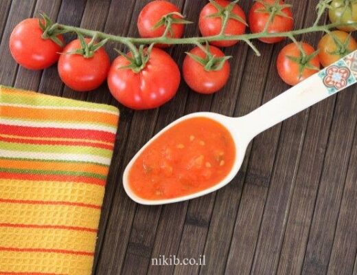 רוטב עגבניות לפיצה