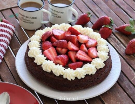 עוגת שוקולד עם קמח ללא גלוטן