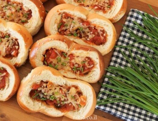 לזניה בלחמניה