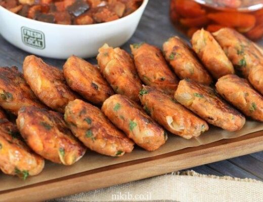 קציצות טונה אפויות קלות ונחטפות