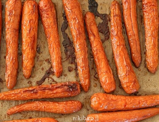 גזרים צלויים בתנור