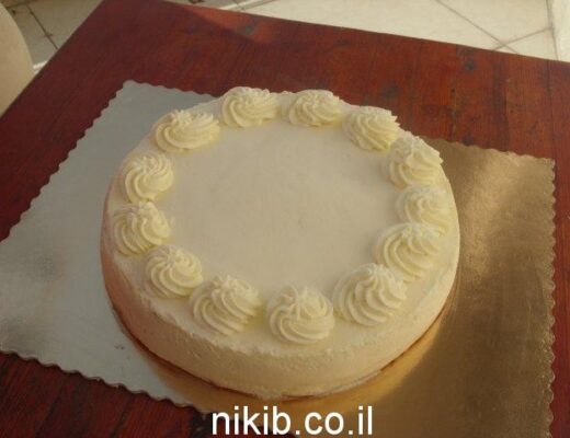 עוגת גבינה אפויה מעולה