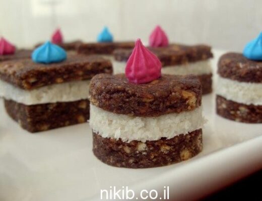 פינוקי שוקולד קוקוס