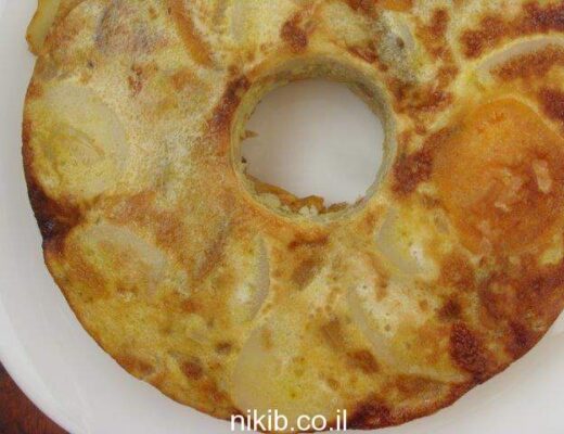 מאפה תפוחי אדמה ובטטות