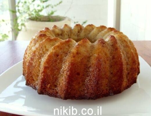 עוגת מייפל קפה