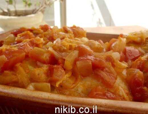 כרוב ממולא אורז וירקות