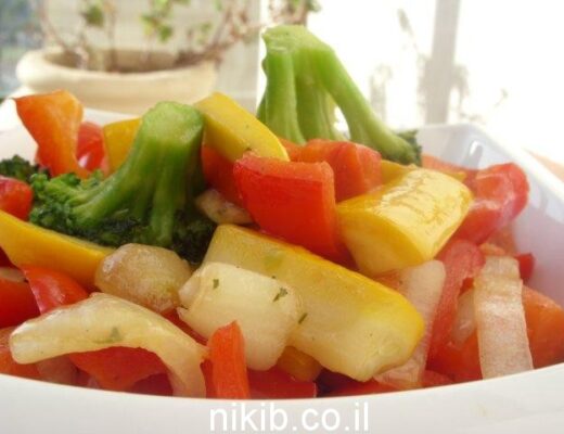 ירקות בנוסח סיני