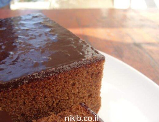 עוגת שוקולד חלבה
