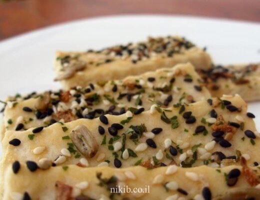 עוגיות מלוחות פיקנטיות