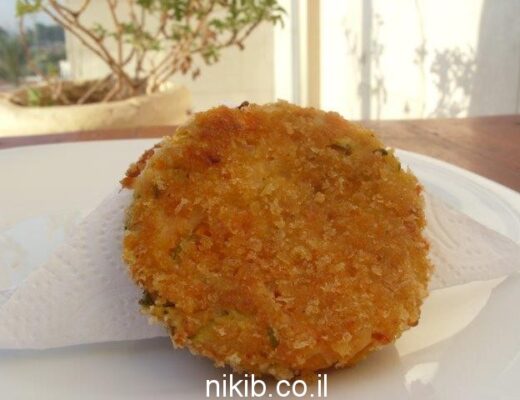 שניצל ירקות אפוי