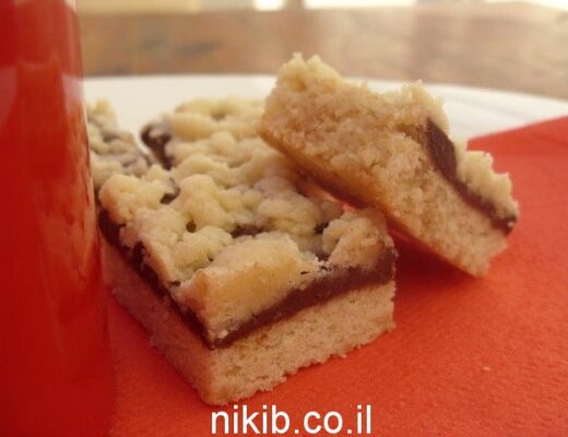 חיתוכיות שוקולד ומרציפן