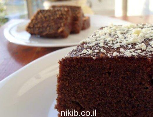 עוגת שוקולית חלבה