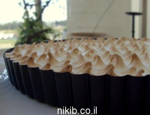 פאי שוקולד וקצפת