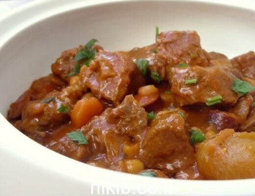 תבשיל בשר ושעועית