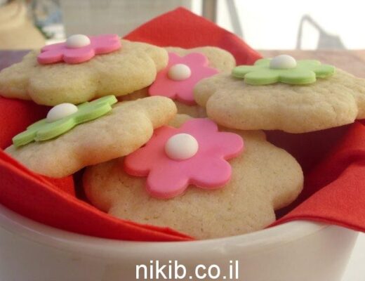 עוגיות פרחים